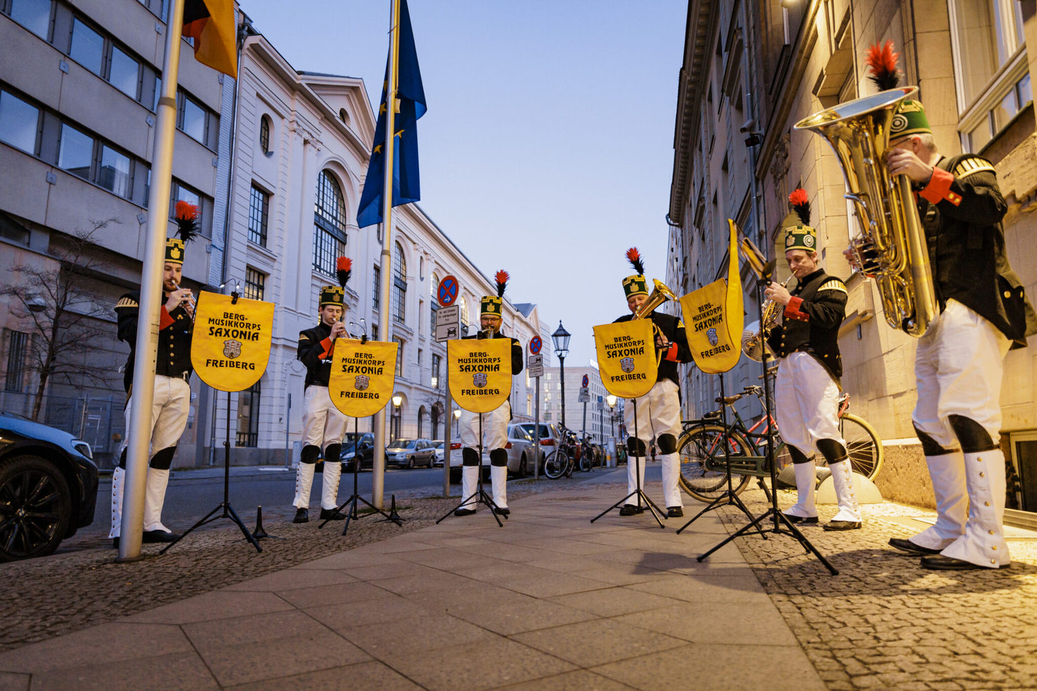 Freiberger Bergmusiker reisen nach Tallinn / Estland